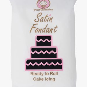 Sweet Celebration Black Plastic Icing/kg