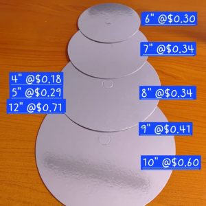 Cake Separators 6'' /each