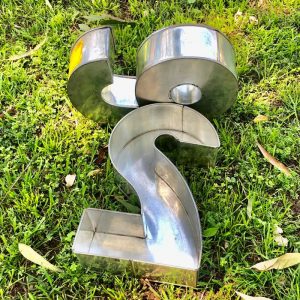 Cake Tins Number 0-9