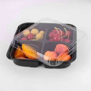 4-Compartment Food Tray