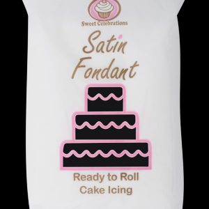 Sweet Celebration Black Plastic Icing/kg