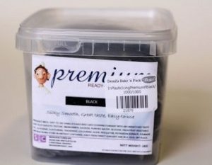 Premium Black Plastic Icing /kg