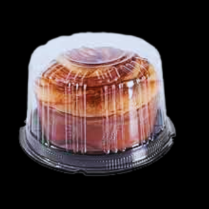 Cake Slice Dome  round 3.5 inches /each