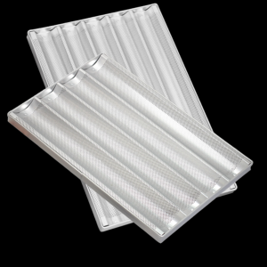 Perforated Non-stick  French/Baguette  AluminumPan  40x60cm  4 Slot
