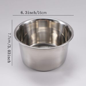 Multipurpose Stainless steel tin 16cm (6inches)