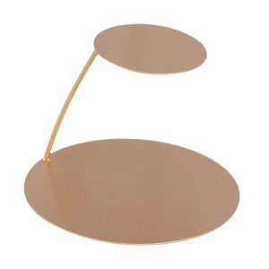 Gold Cup-Cake stand C-Shaped 15*20*15cm