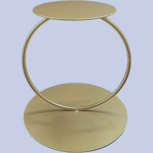 Gold Cup-Cake stand Round shaped 10*15*15cm 15*20*15cm @$18.67
