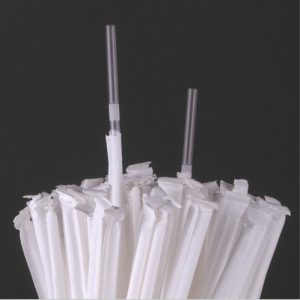 Plastic, wrapped straws /200