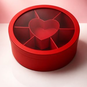 Round Multi-partition Gift Box 30x11cm