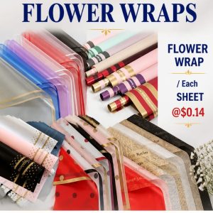 Flower Wraps /Sheets (56x55cm) /Each