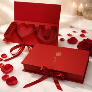I Love You Fillable Gift Box 45.6x19.5x6.8cm